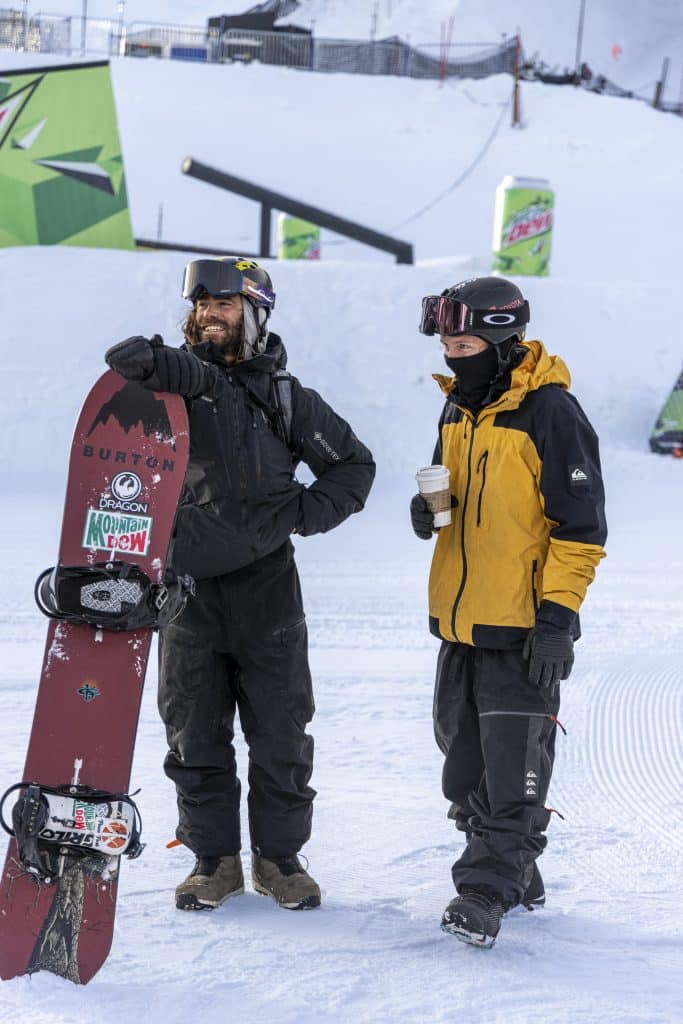 Mountain Dew Superpipe 2003 Skier Boarder Snowboard
